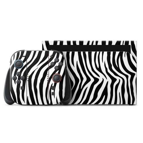 Zebra Print Nintendo Switch 2 (2025) with Joy-Con Skin